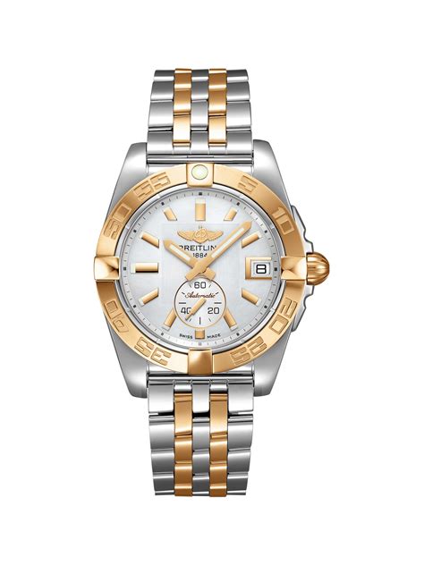 breitling damenuhr silber